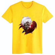 Tokyo ghoul cotton yellow  t-shirt
