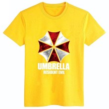Resident Evil cotton yellow t-shirt