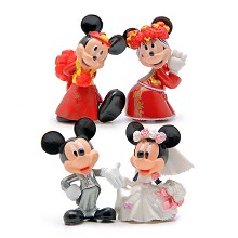Mickey figures set(4pcs a set)