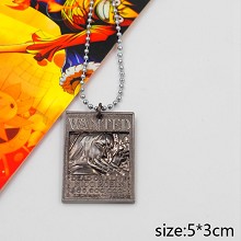 One Piece Robin wanted necklace