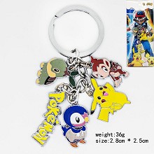 Pokemon anime key chain
