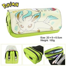 Pokemon Leafeon anime pen bag