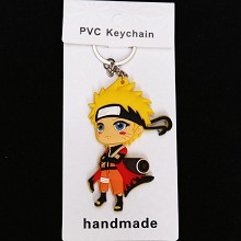 Naruto two-sided key chain
