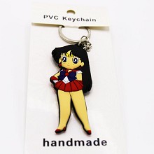 Sailor Moon PVC two-sided key chain