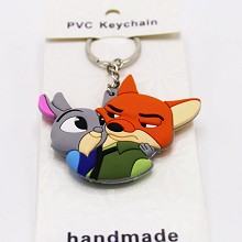 Zootopia two-sided key chain