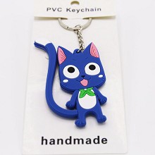 Fairy Tail PVC two-sided key chain