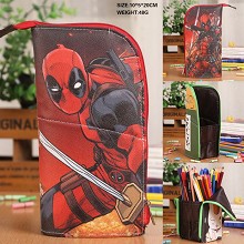 Deadpool pen bag container