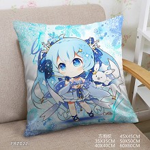 Hatsune Miku two-sided pillow