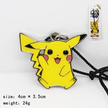 Pokemon pikachu necklace