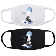 Re:Life in a different world from zero Rem masks set(2pcs a set)