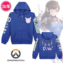 Overwatch D·Va thick hoodie
