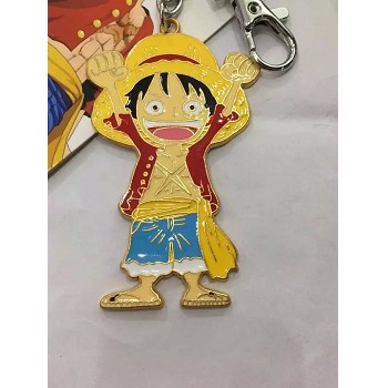 One Piece Luffy key chain