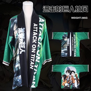 Attack on Titan kimono cloak mantle hoodie