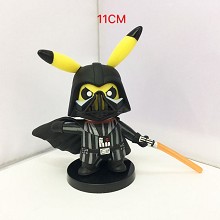 Pokemon pikachu cos Dark Warrior figure