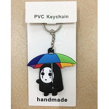 Sprited away two-sided key chain