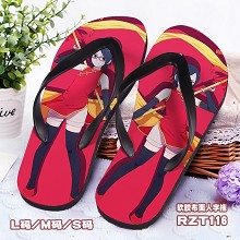 Naruto shoes slippers a pair