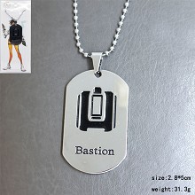 Overwatch bastion necklace