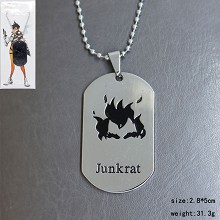 Overwatch junkrat necklace