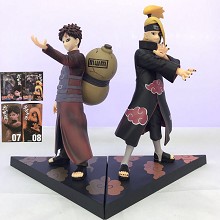 Naruto Gaara+Deidara figures set(2pcs a set)
