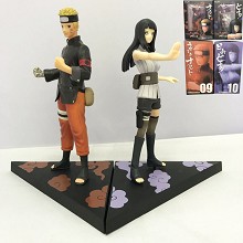 Naruto+Hinata anime figures set(2pcs a set)