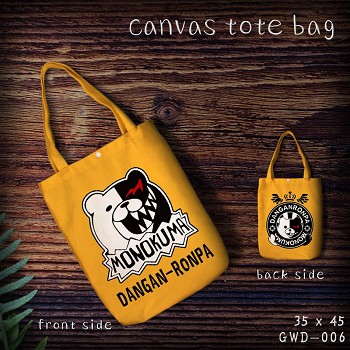 Dangan Ronpa canvas shopping bag hand bag