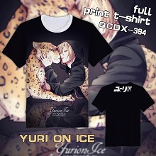 Yuri on Ice full print t-shirt