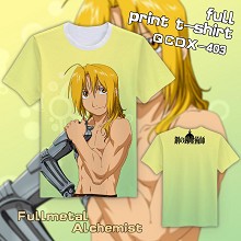 Fullmetal Alchemist full print t-shirt