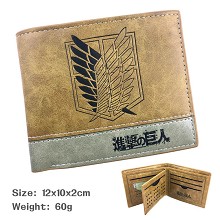 Attack on Titan wallet