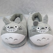 Totoro plush shoes slippers a pair