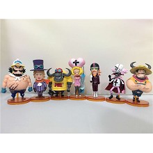 One Piece figures set(7pcs a set)