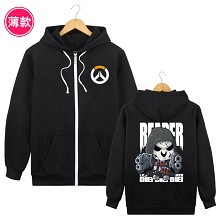 Overwatch Reaper long sleeve thin hoodie