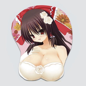 Touhou project 3D silicone mouse pad