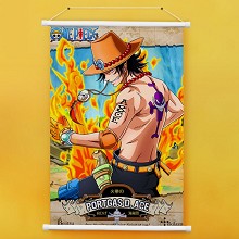 One Piece ACE wallscroll