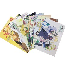 Kobayashi-san Chi no Maid Dragon posters(8pcs a set)