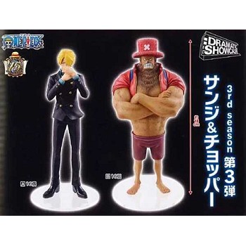 One Piece Sanji and Chopper figures set(2pcs a set)