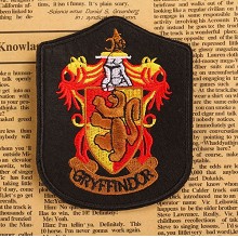 Harry Potter Gryffindor badge emblem