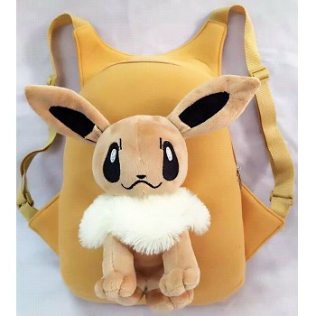 Pokemon Eevee children plush backpack school bag