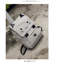Neko Atsume backpack bag gray