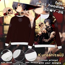 Kuroshitsuji full print hoodies