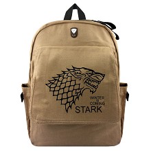 Game of Thrones canvas backpack bag