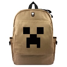  Minecraft canvas backpack bag 