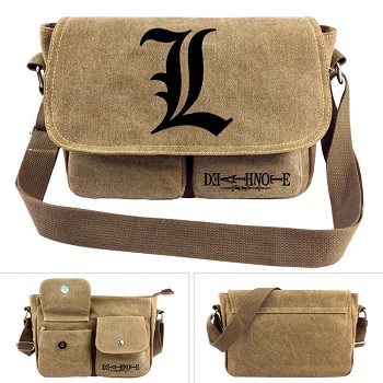 Death Note canvas satchel shoulder bag