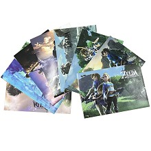 The Legend of Zelda posters set(8pcs a set)