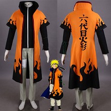 Naruto cosplay cloth dress set(5pcs a set)
