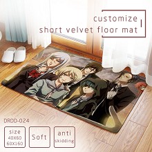 Kuroshitsuji short velvet floor mat ground mat(40X60)