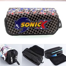 Sonic pen bag pencil case