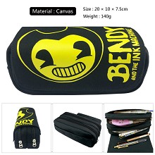 Bendy and the Ink Machine canvas pen bag pencil bag