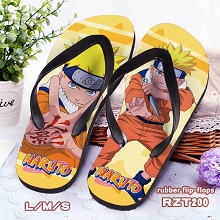 Naruto rubber flip-flops shoes slippers a pair