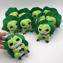 4inches Travel Frog plush dolls set(10pcs a set)