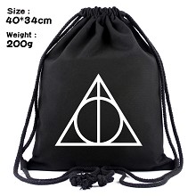 Harry Potter drawstring backpack bag